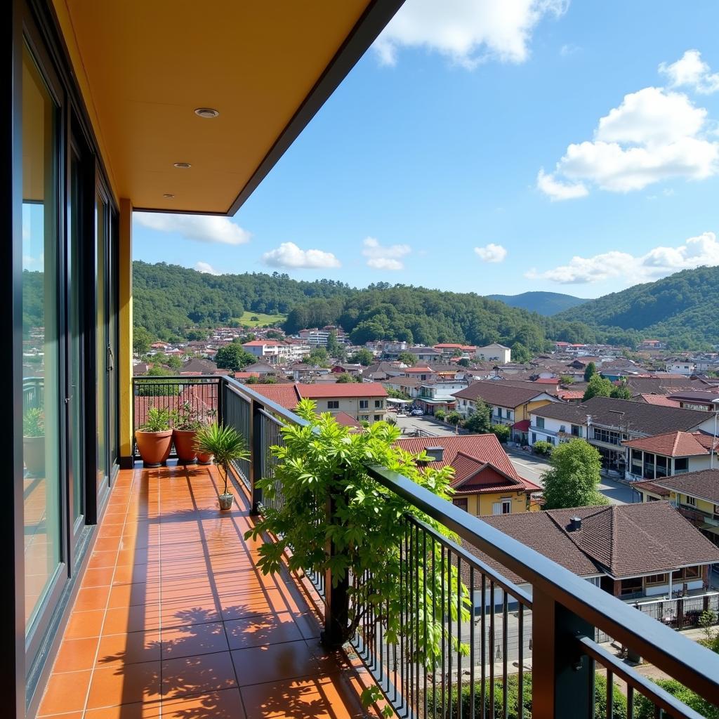 Da Lat homestay overlooking the city