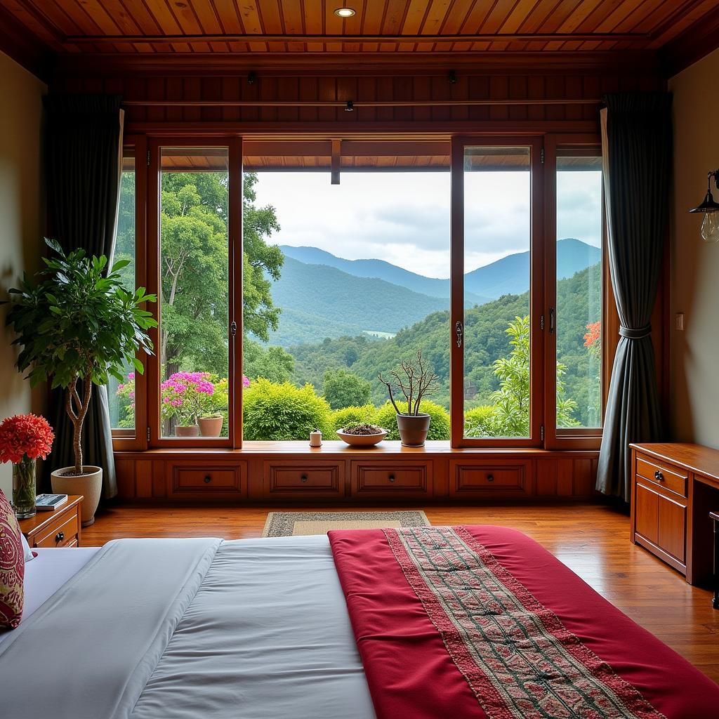 Da Lat homestay with stunning mountain views