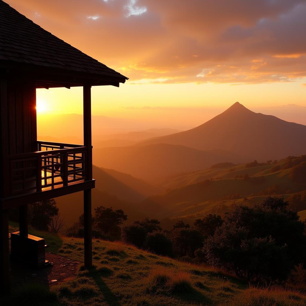 Dieng Plateau Homestay Sunrise