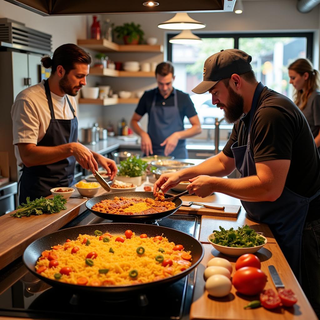 Learning to Make Paella in Du Gia