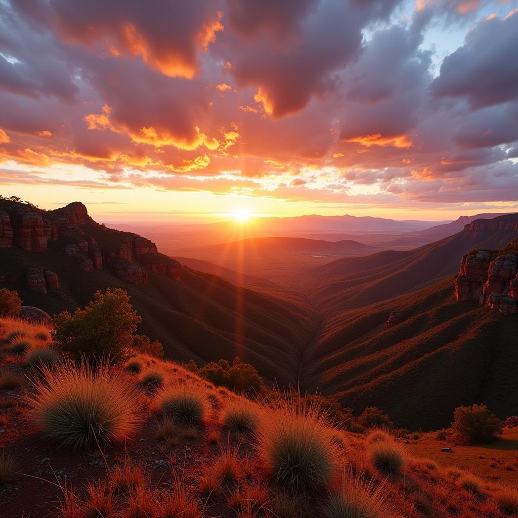 Emerald QLD Outback Landscape