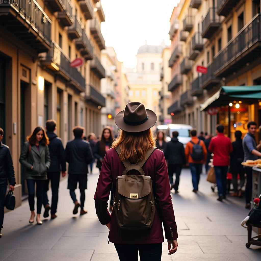 Exploring the Streets of Barcelona