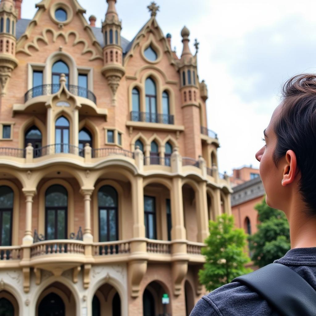 Exploring Barcelona's Unique Architecture During an Azrien Homestay