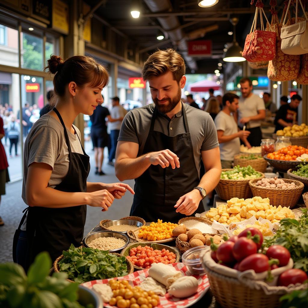 Exploring Local Markets in Barcelona with a Casa Vancouver Homestay Host