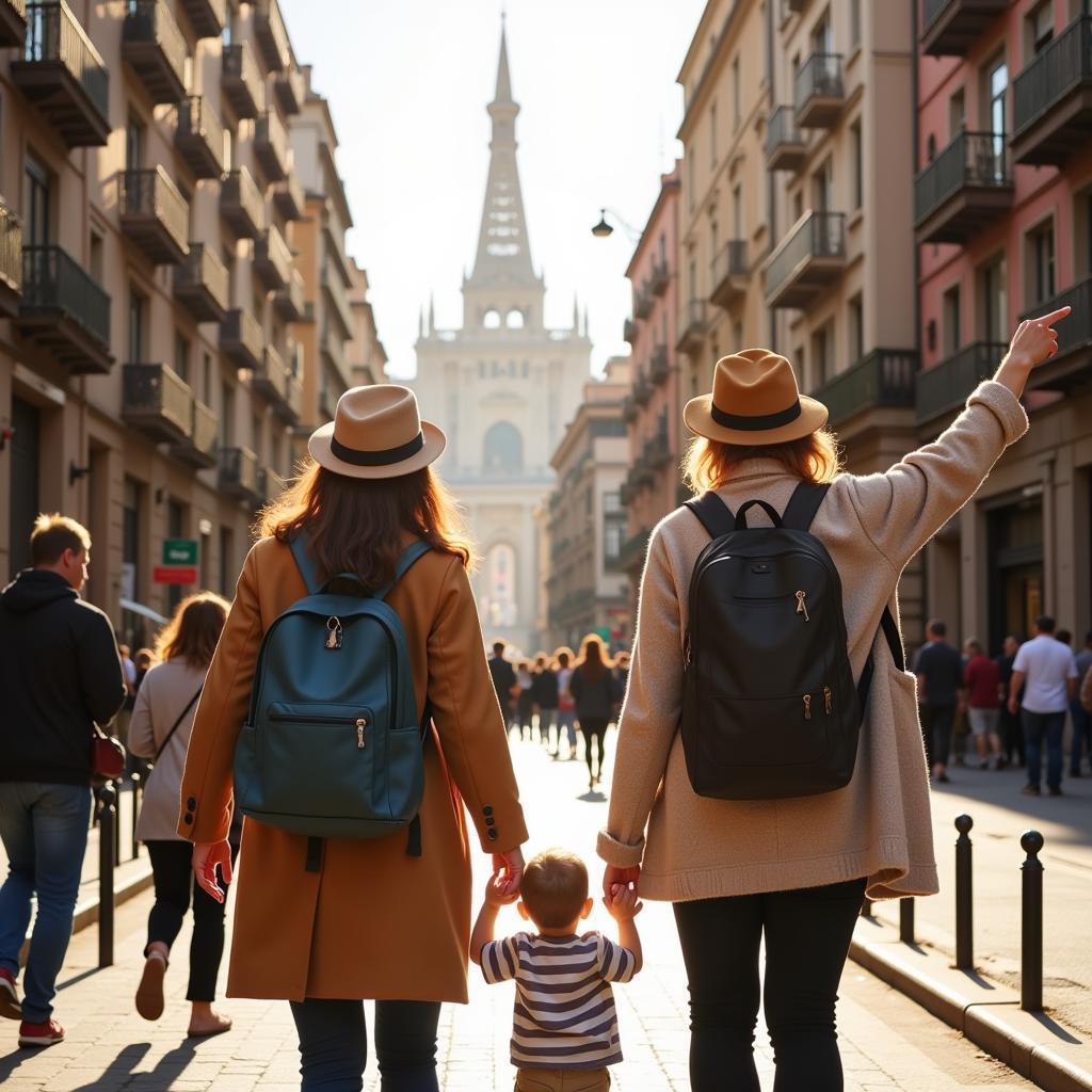 Exploring Barcelona with a Local Host Family