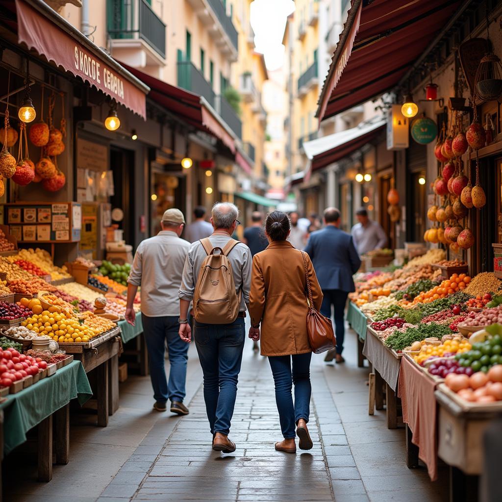 Exploring Local Spanish Markets with Your Homestay Host