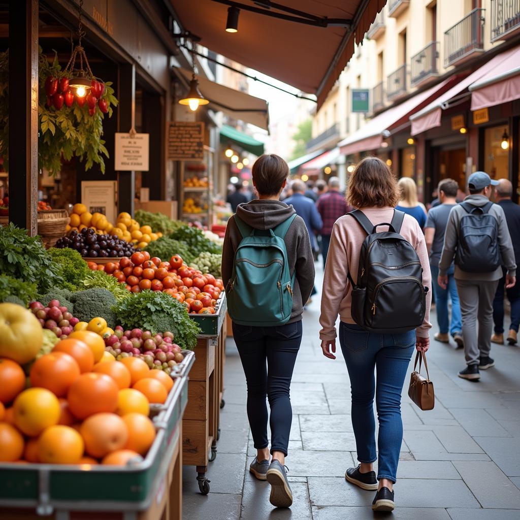 Exploring Spanish Market