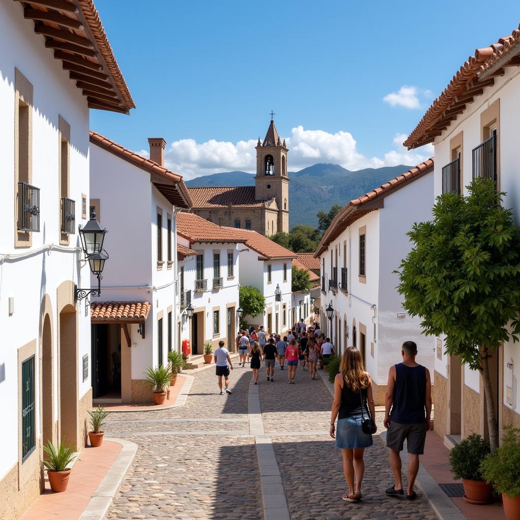 Exploring a Charming Spanish Village