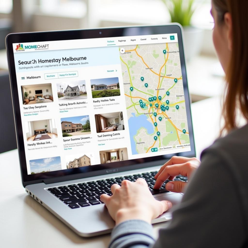 Searching for Homestay Options Online