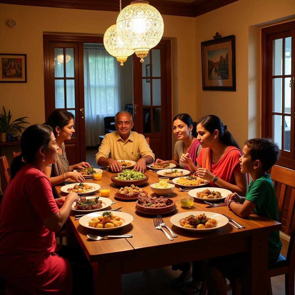 Ganpatipule Homestay Family Meal