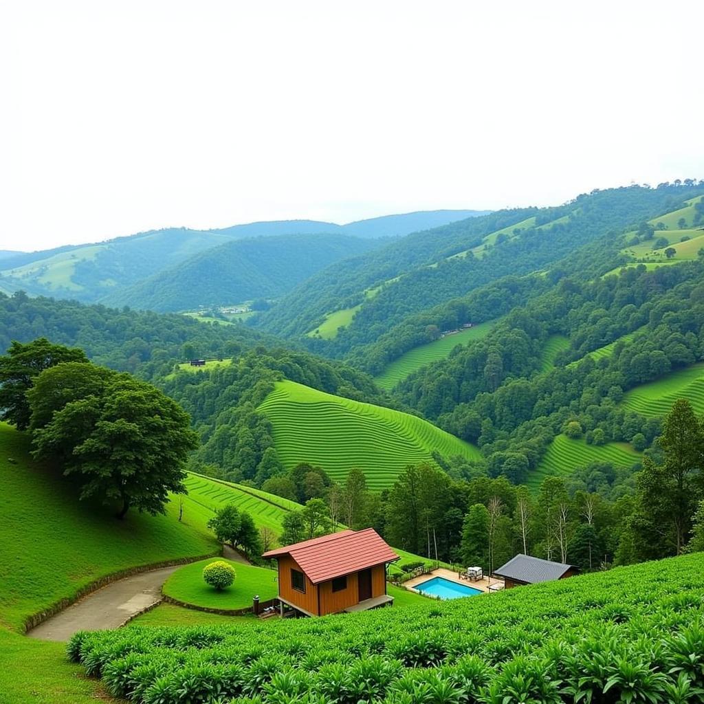 Gatikallu Homestay Chikmagalur Scenic View