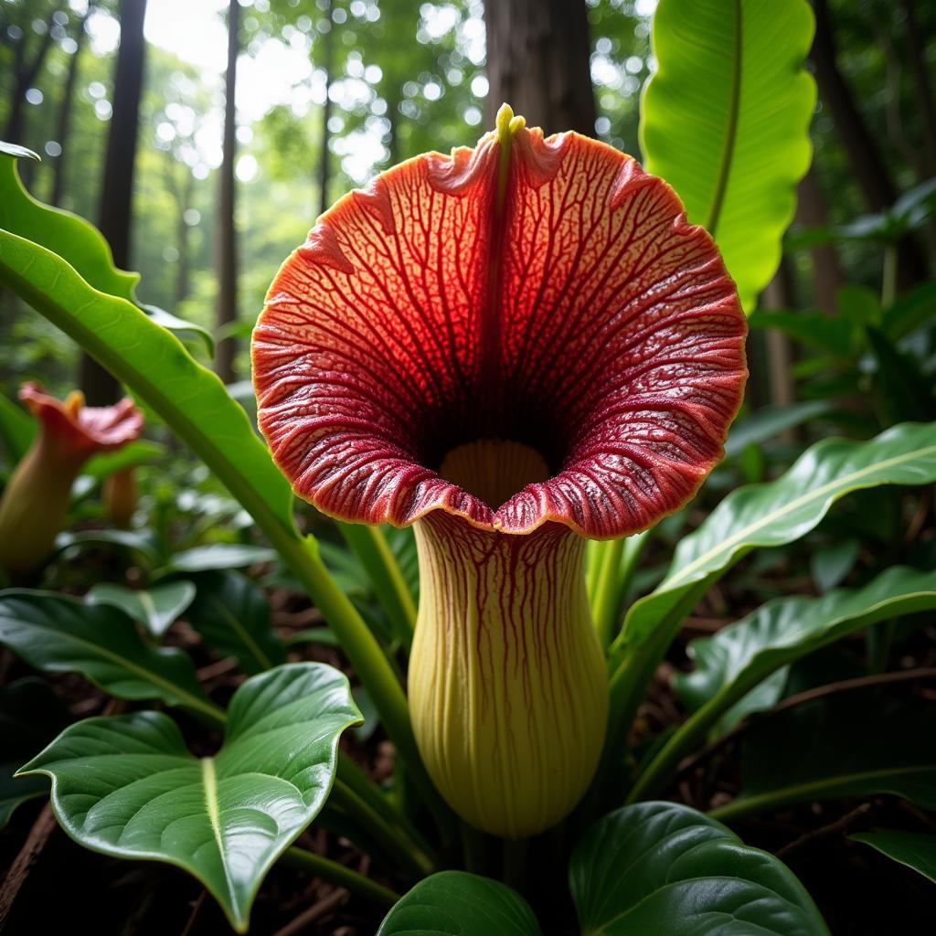 Rafflesia in full bloom at Gunung Gading National Park