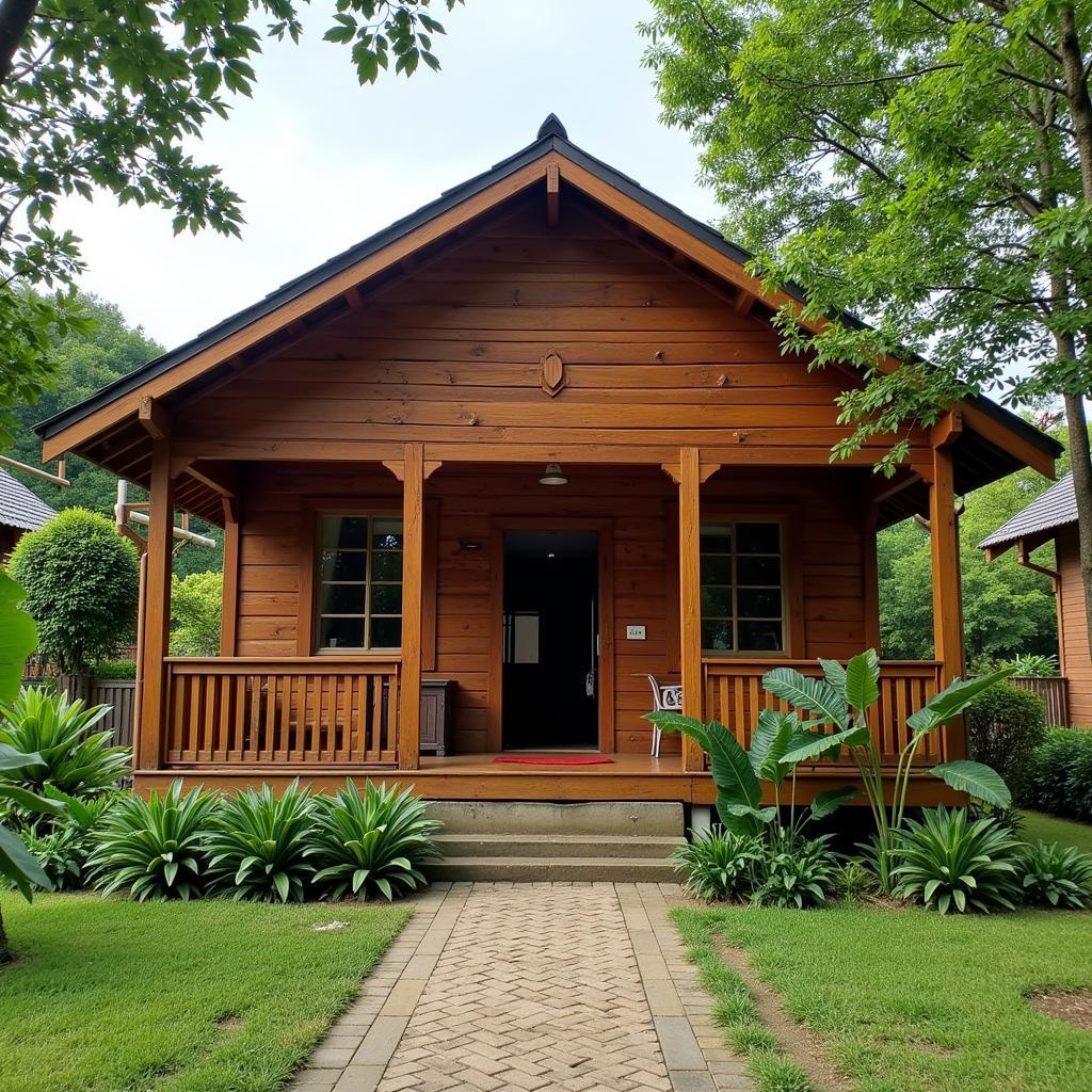 Hawani Homestay Exterior View in Sabah Malaysia