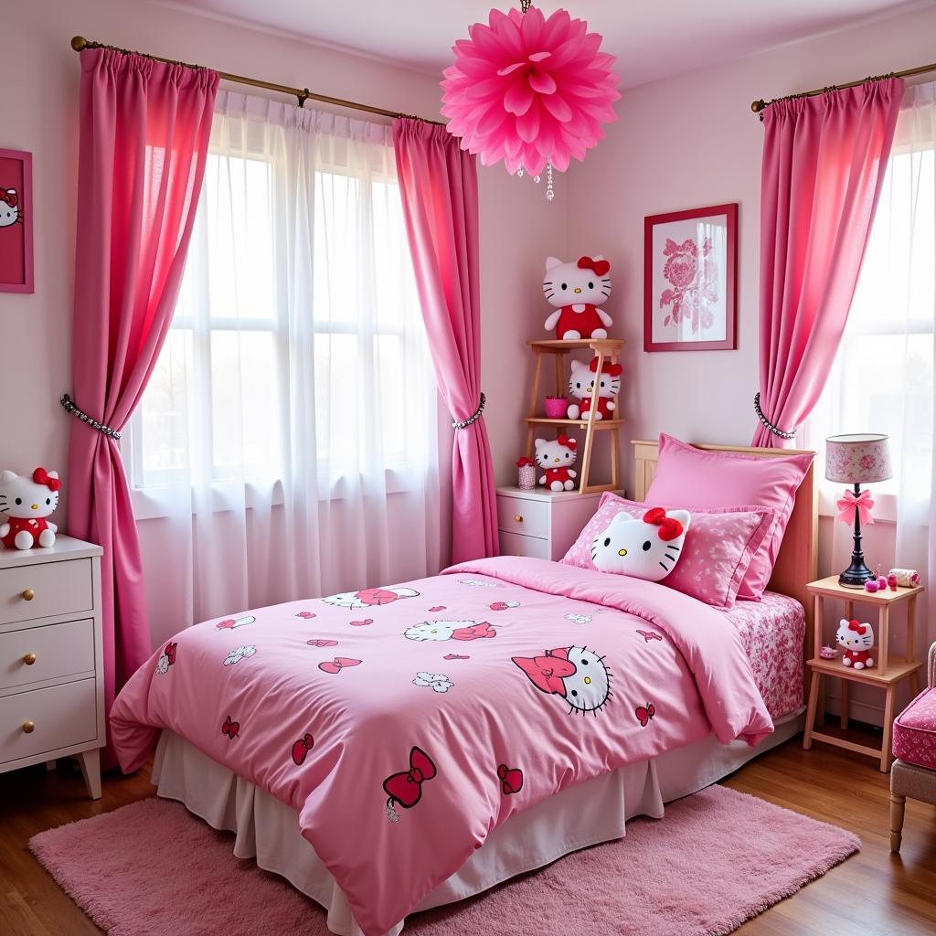 Hello Kitty Themed Bedroom in Melaka