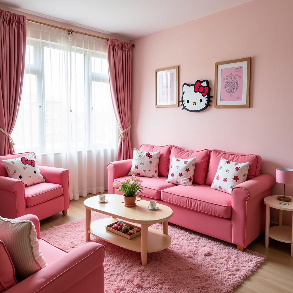 Hello Kitty Themed Living Room in Melaka