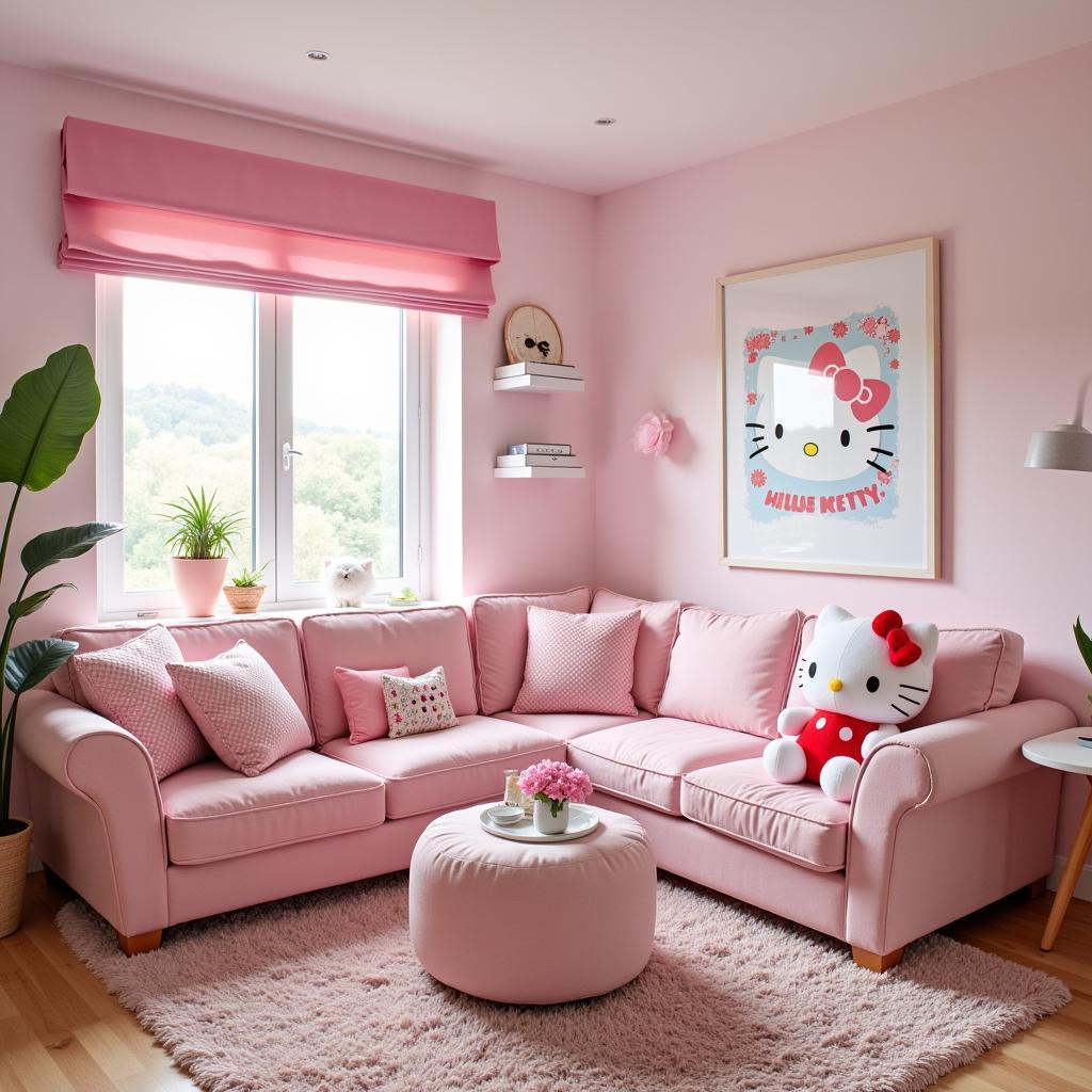 Hello Kitty Themed Living Room in Penang