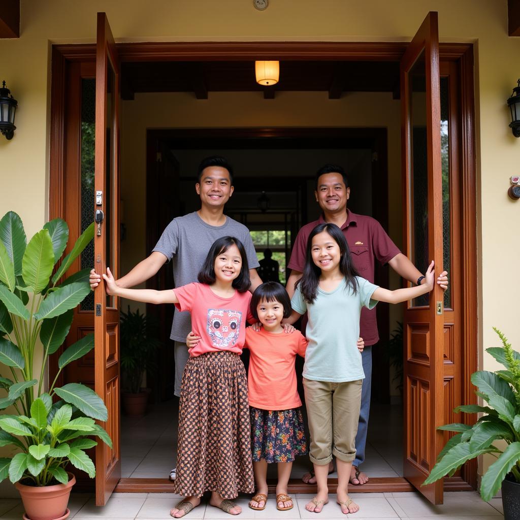 Warm Malaysian welcome at a homestay in Perlis, reminiscent of Spanish hospitality.