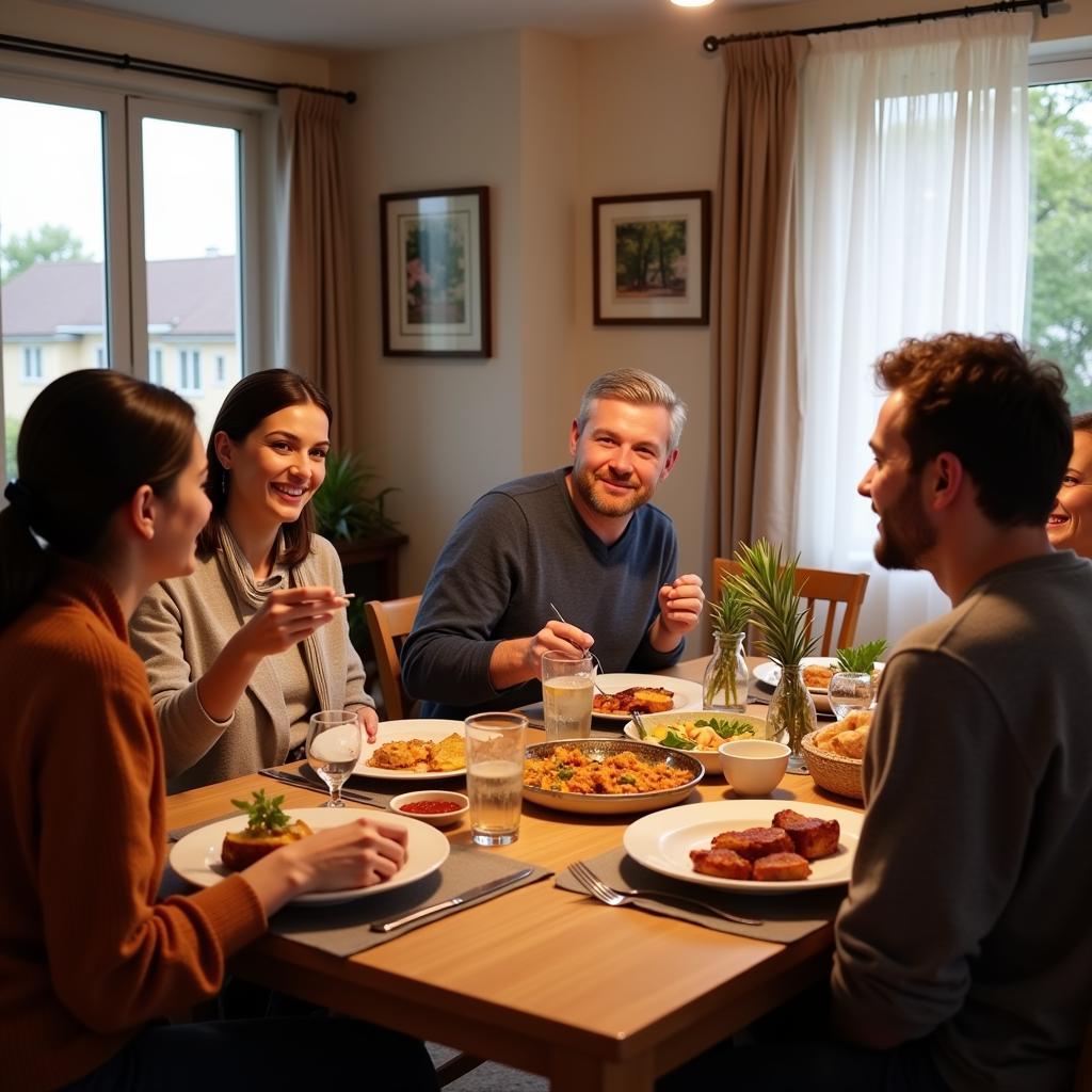 Host Family Dinner in Rancho Cucamonga