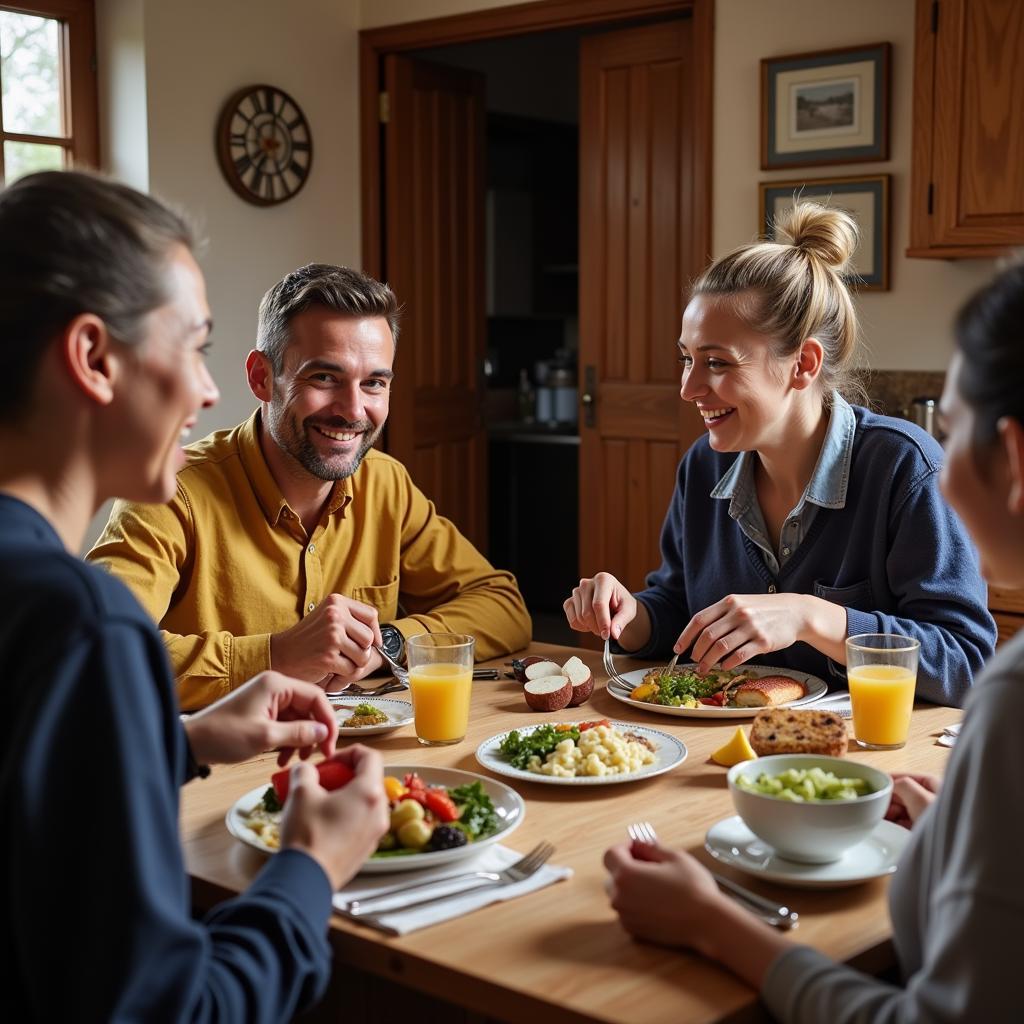 Connecting with Local Family in Kuching Homestay