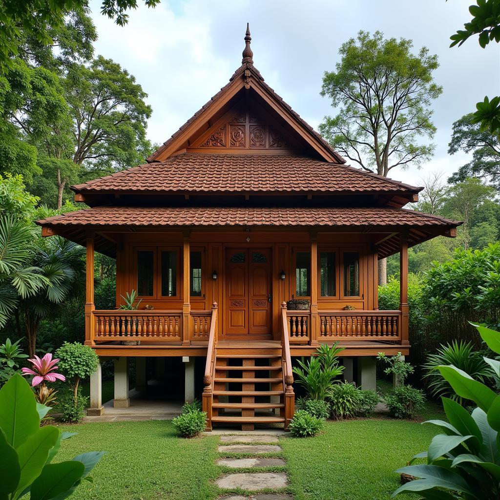 Traditional Malay Kampung House