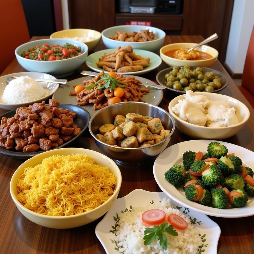 Delicious Malaysian Meal in a Homestay