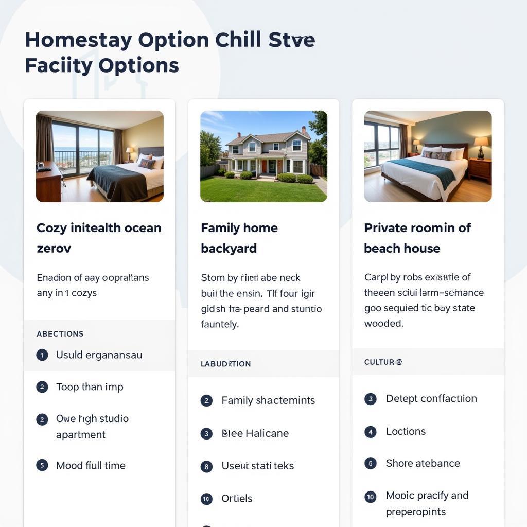 Homestay options on Sydney's Northern Beaches