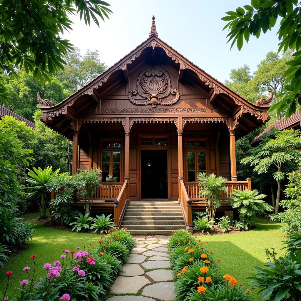 Traditional Malaysian House in Pahang