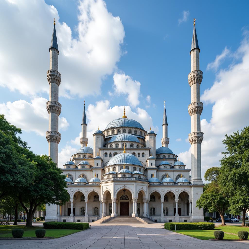 The Blue Mosque near Seksyen 28