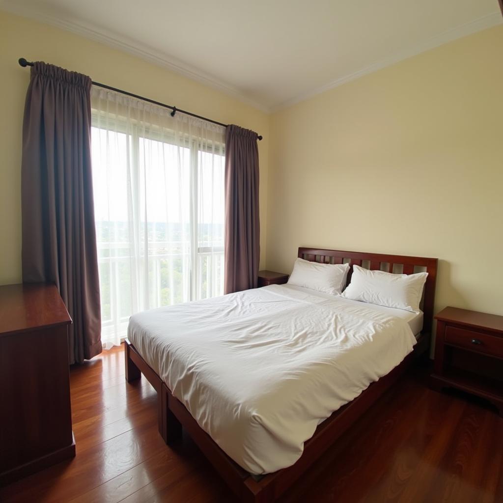 Comfortable bedroom in a Skudai Johor homestay