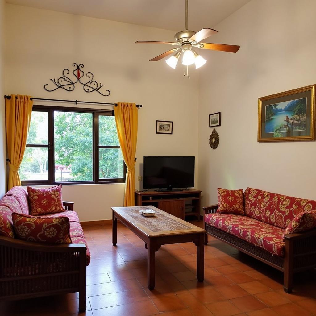 Comfortable Living Room in Teluk Batik Homestay