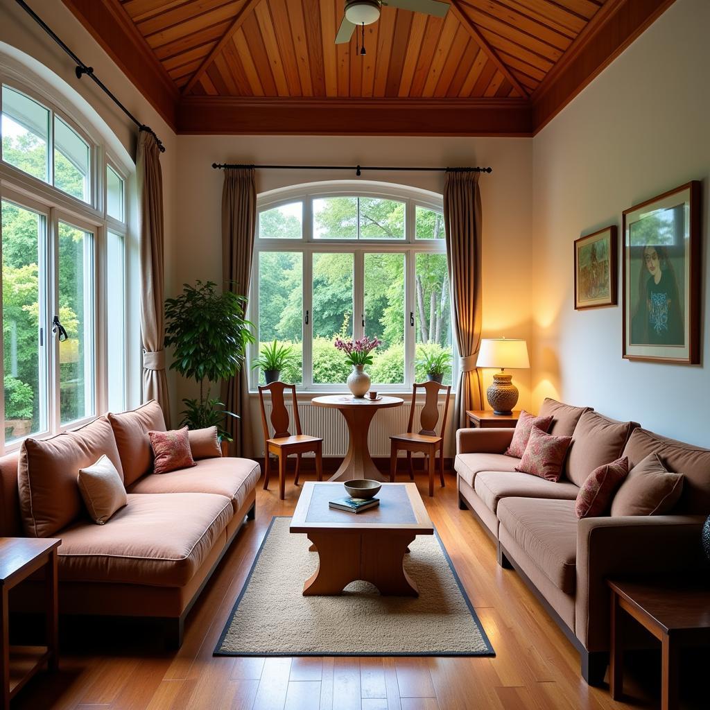 Cozy living room in a Titiwangsa homestay