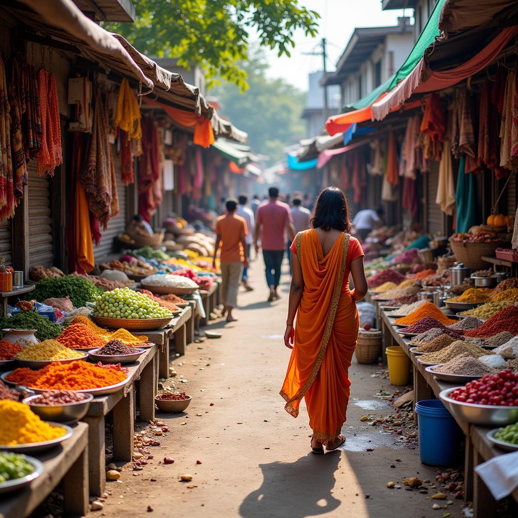 Exploring Local Markets Near Vijayanagar Mysore