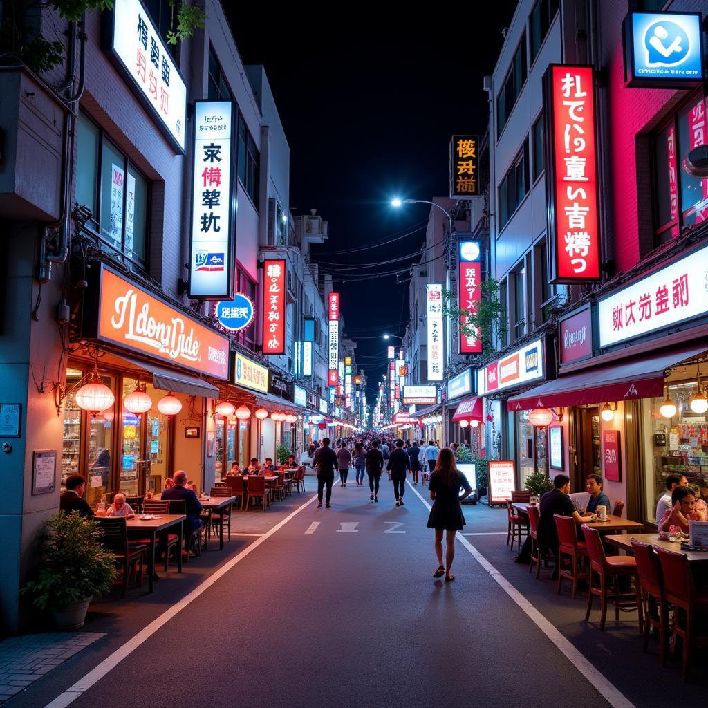 Hongdae Nightlife near Homestay