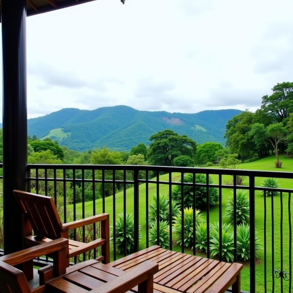 A Horanadu homestay with stunning scenic views