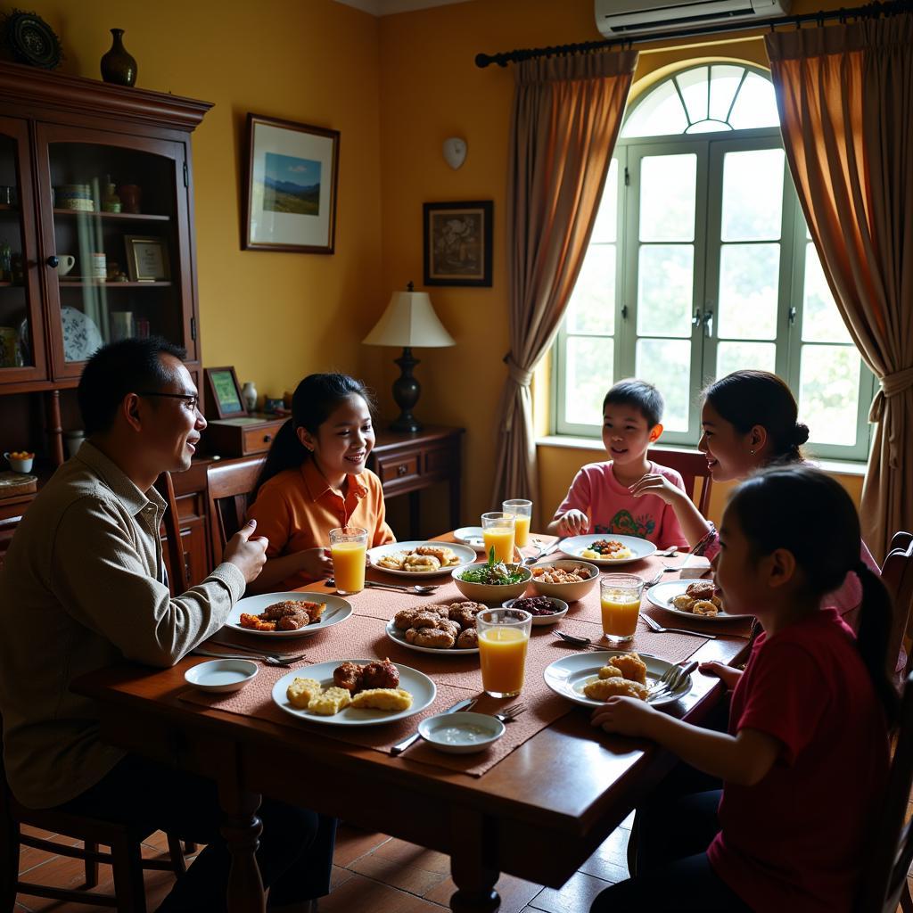 Kedah Homestay Family Breakfast