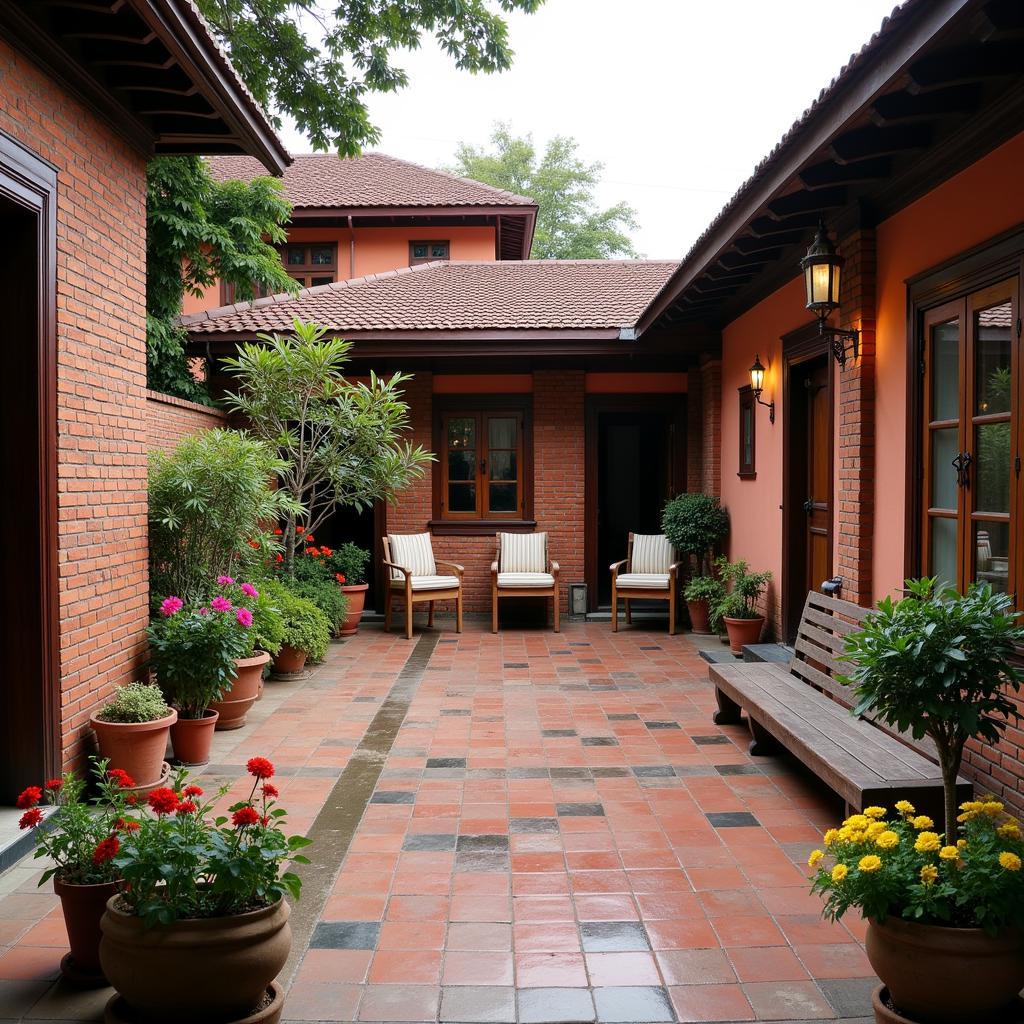 Kathmandu Homestay Courtyard