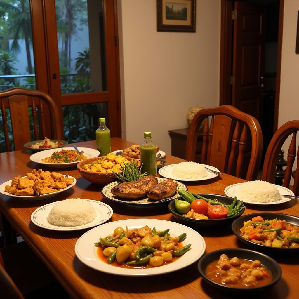 Kerala Homestay Local Cuisine