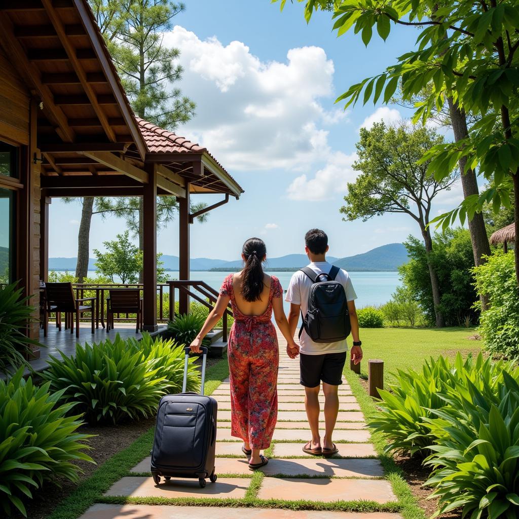 Arrival at a charming homestay near Kuala Besut Jetty