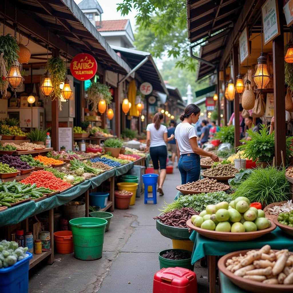 Lagi Phan Thiet Local Market Food