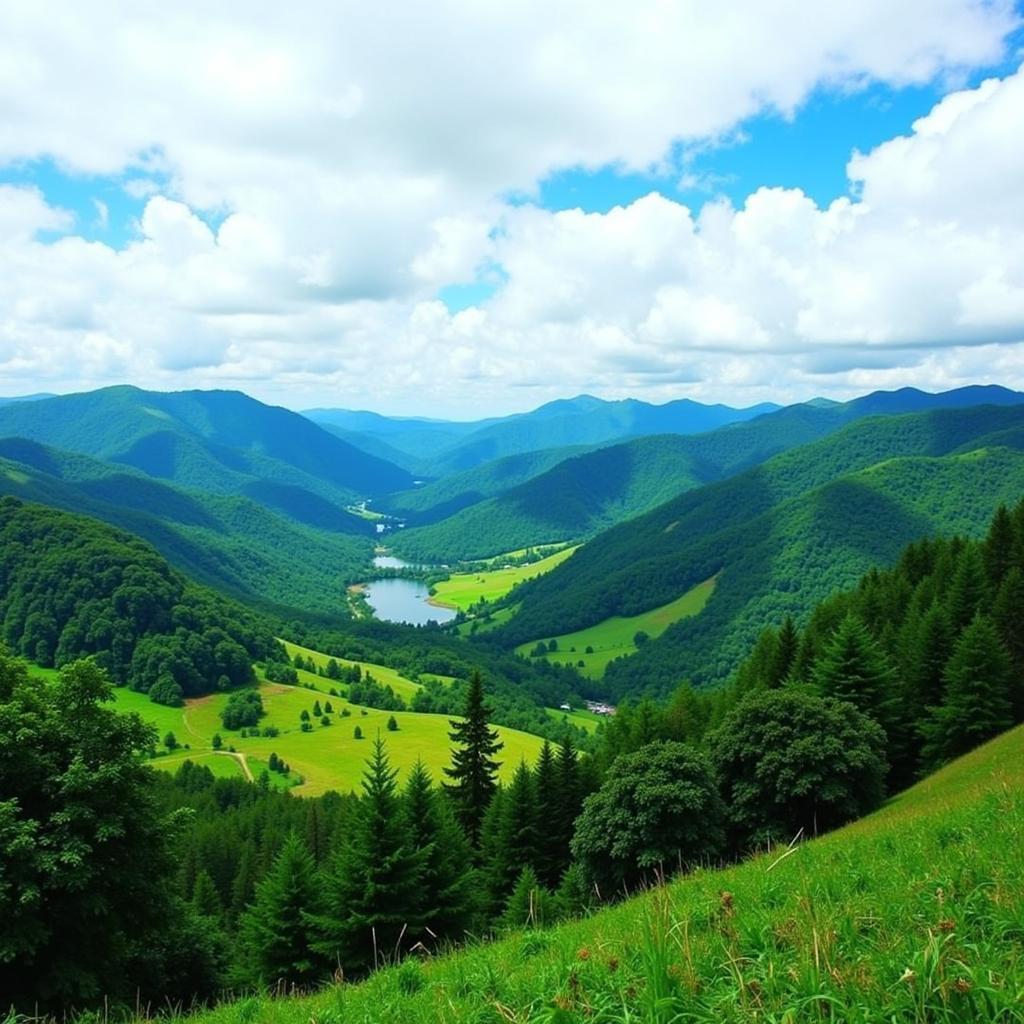 Scenic View of Lenggong Valley, Malaysia