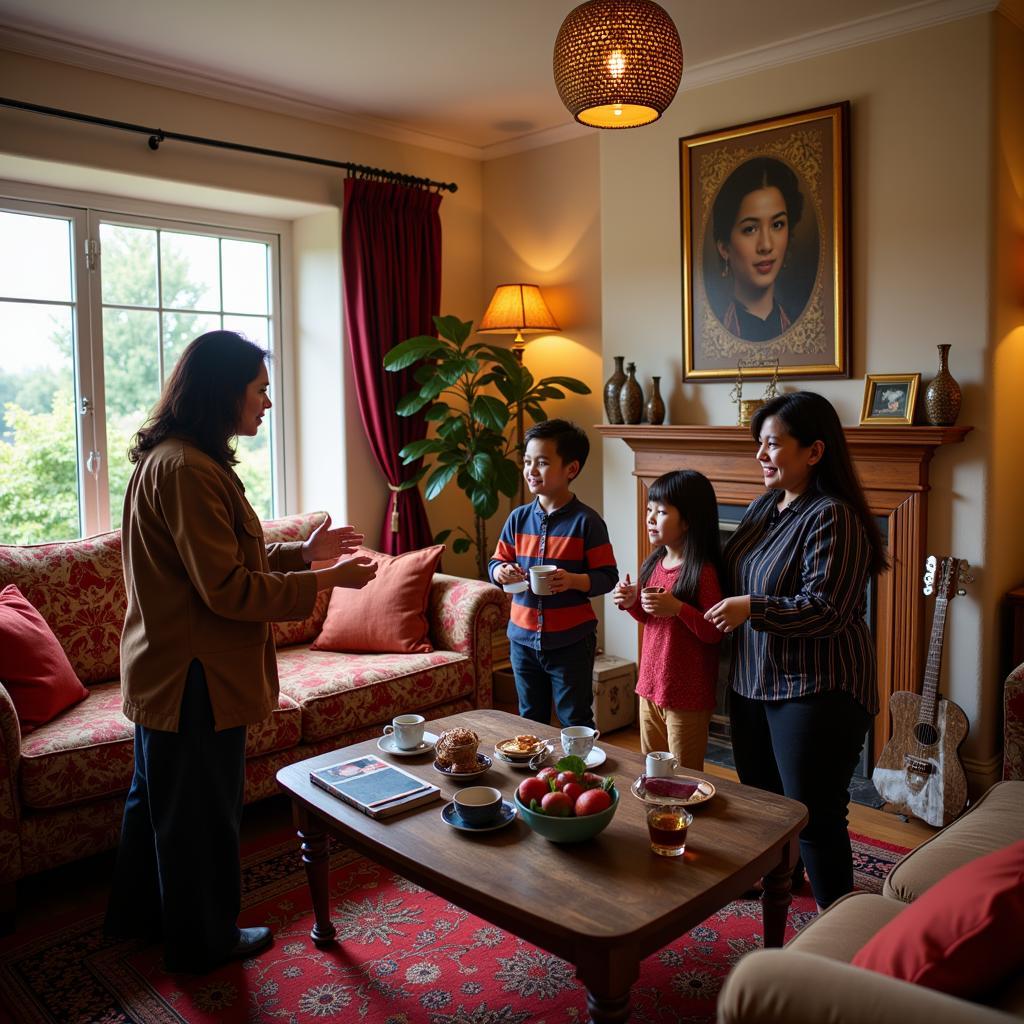 Welcoming Atmosphere in a London Malaysian Homestay