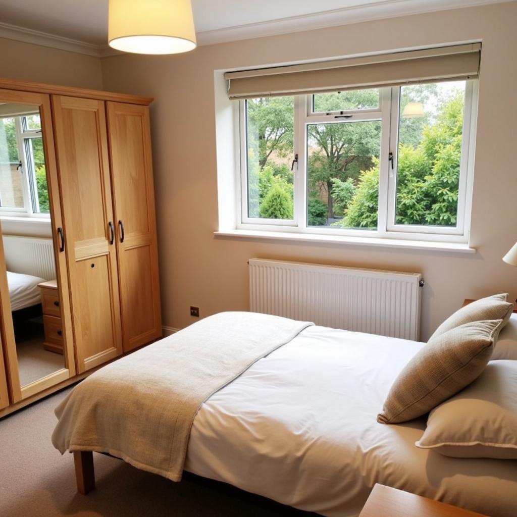 Cozy and comfortable bedroom in a Maidstone homestay