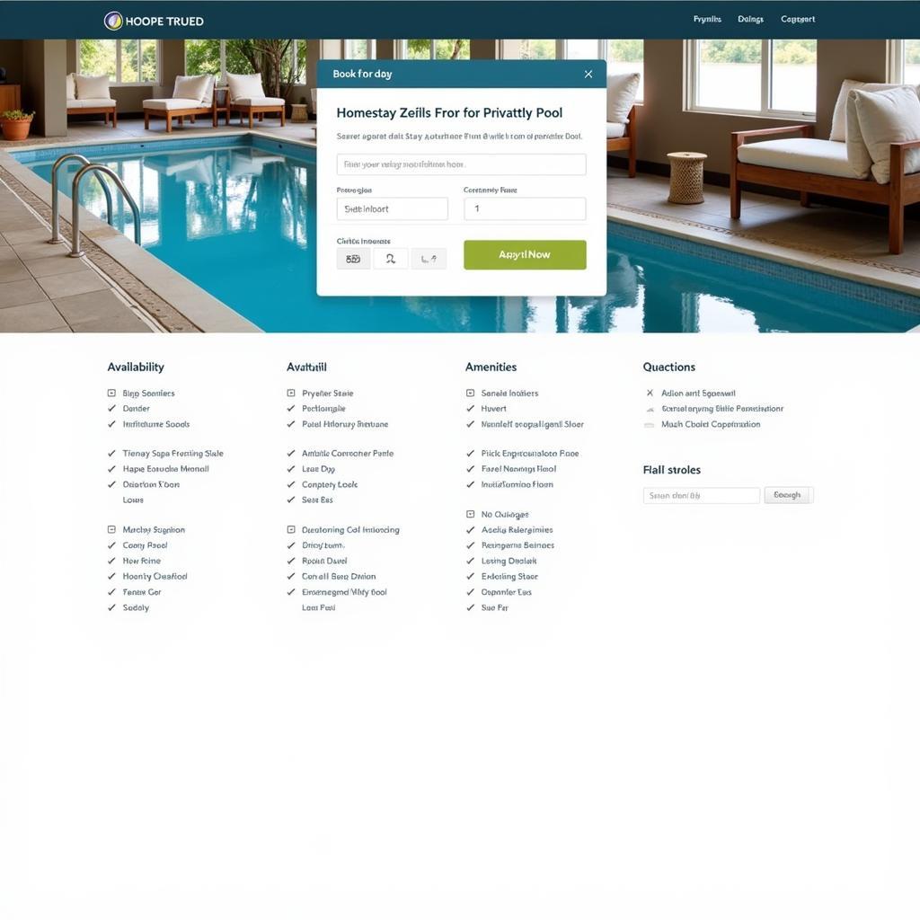 Booking a Private Pool Homestay in Malaysia Online