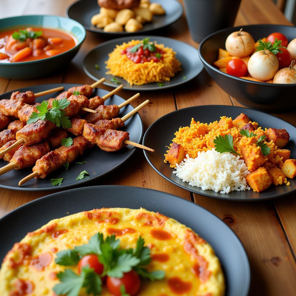 Malaysian-Spanish Fusion Cuisine at a Homestay