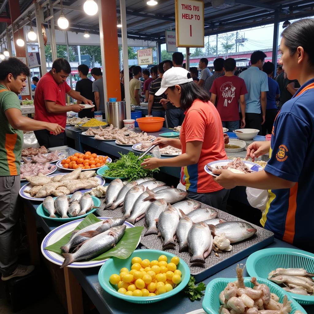 Manjung Seafood Market