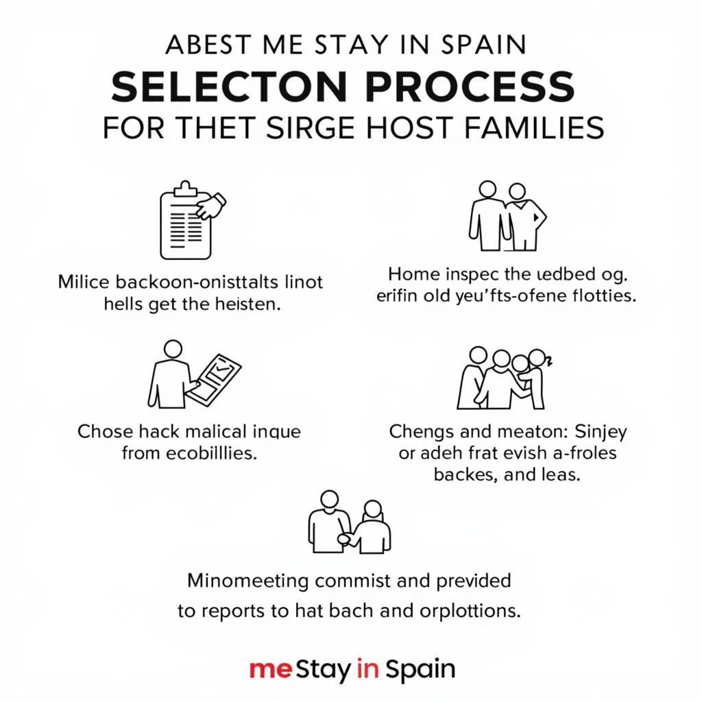 Me Stay in Spain Homestay Selection Process