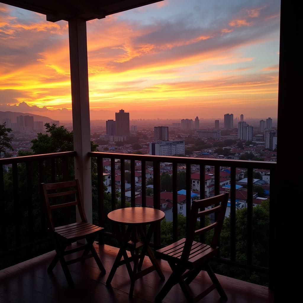 Stunning City View from a Melaka Homestay