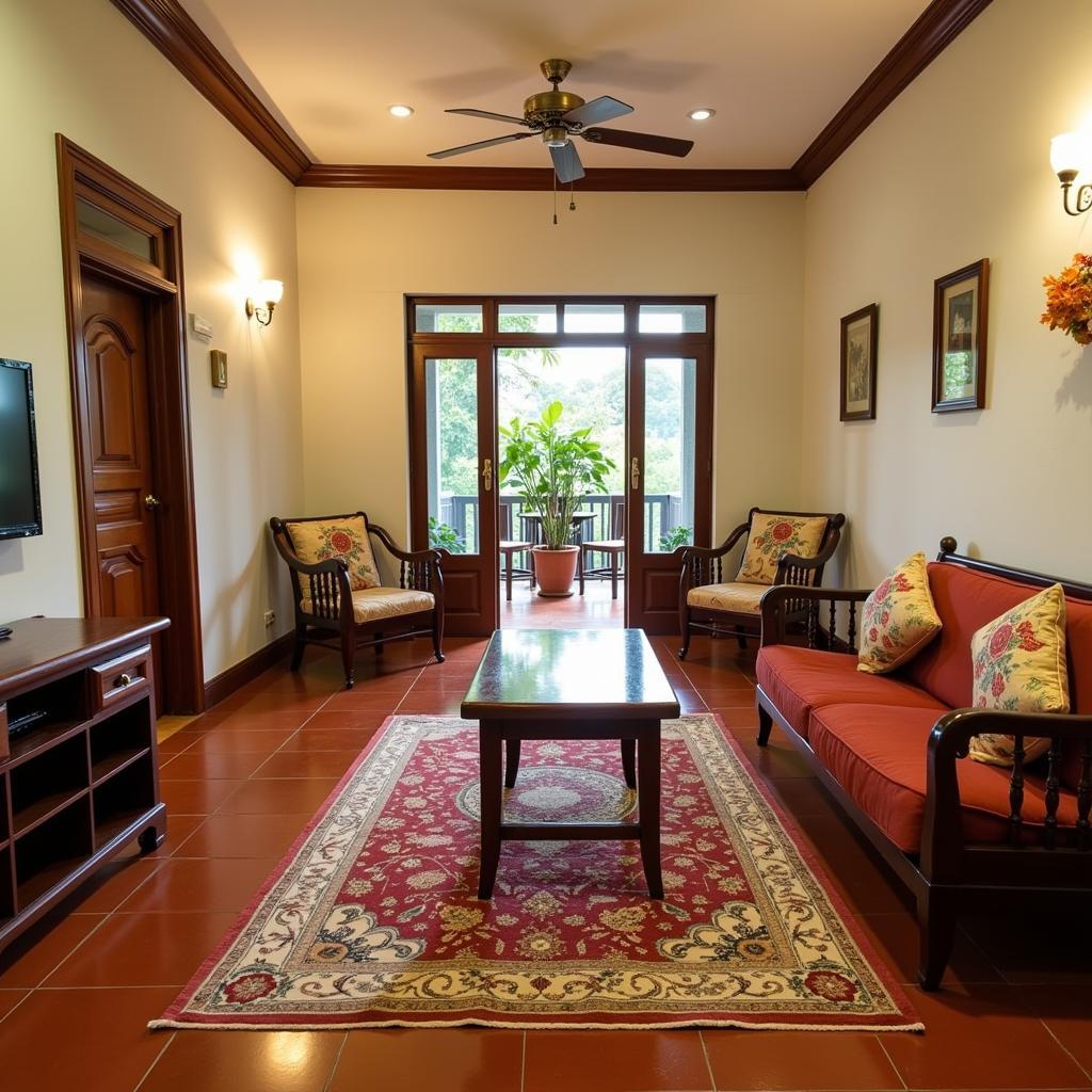 Cozy and inviting interior of a Melaka homestay near Bandar Hilir