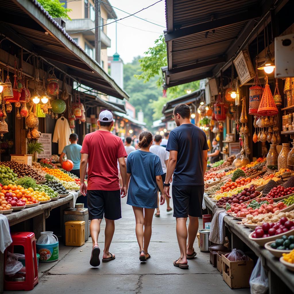 Melaka Homestay Local Market Visit