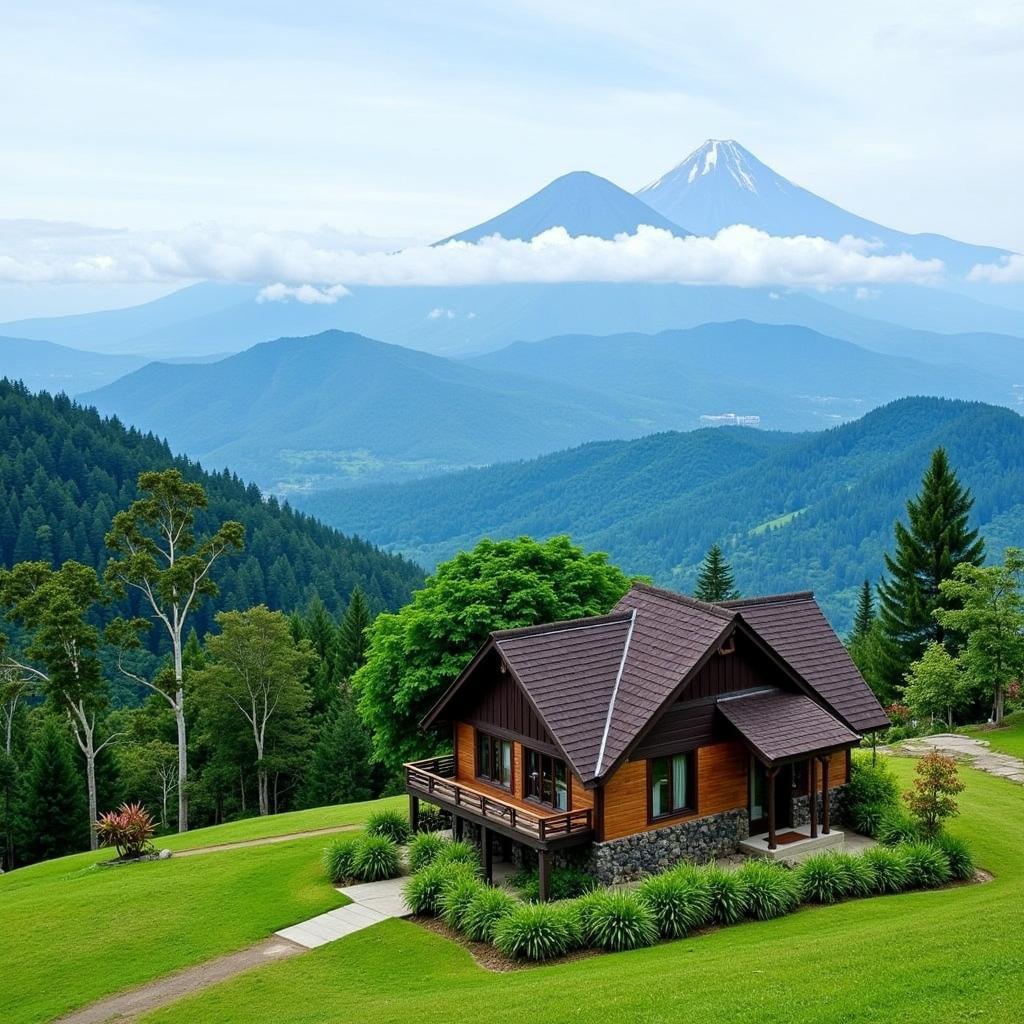 Mesilau Homestay with Mount Kinabalu View